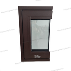 Windproof Composite Aluminium Glass Window 90mm With Nylon Heat Insulation Strips