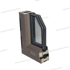 Customized Composite Aluminium System Windows With Sound Insulation Profile
