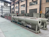 60HZ Plastic Pipe Extruding Machinery Production Line For HDPE LDPE PE