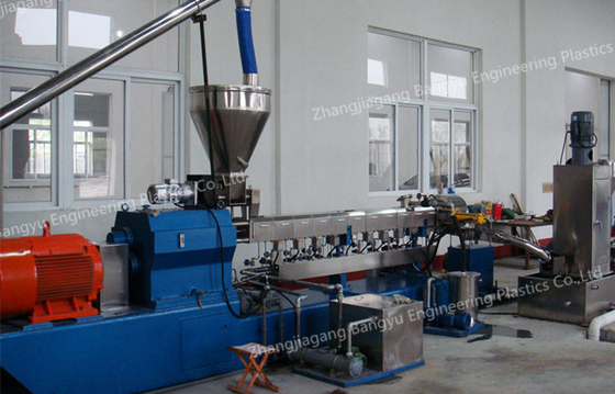 Parallel Twin-Screw Plastic Extruding PA66 Granules Making Machine Polyamide Granules Extruder