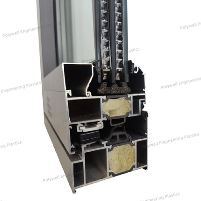 Factory Direct Insulated Broken Bridge Aluminum Doors Or Windows With Customizable Dimensions