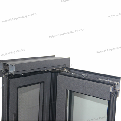High Quality Office/ Domestic/ Commercial Use Super Hardness Aluminum Casement Window Aluminum Frame Casement Window