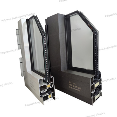 Alloy Aluminum Frame Broken Bridge Window Thermal Insulation System 6050 T5